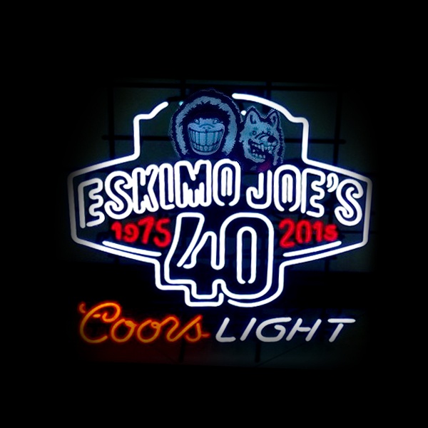 Eskimo Joe's Coors Light Custom Sign