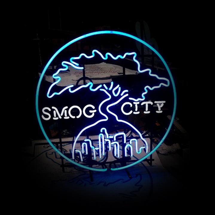 Smog City Custom Sign