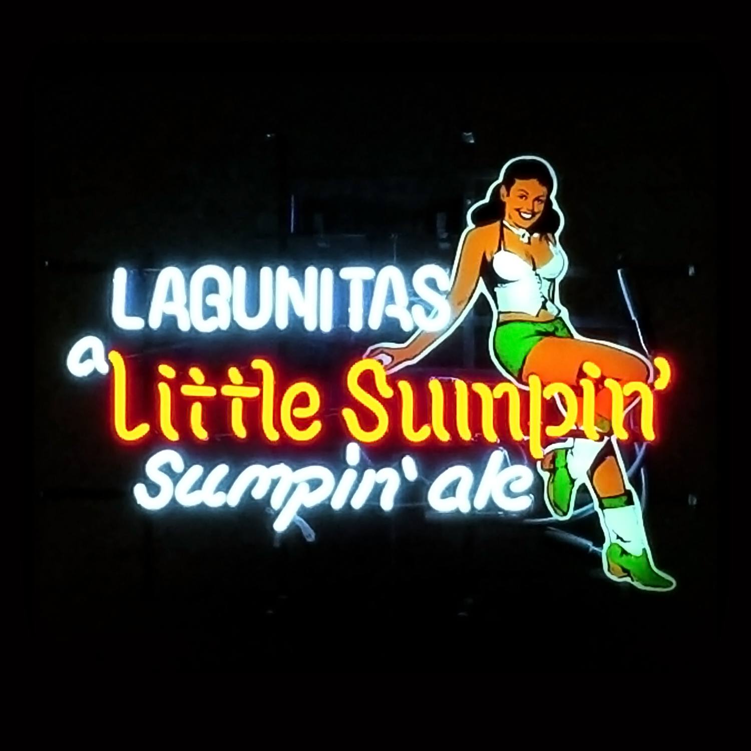 Lagunitas Sumpin' Ale Neon Sign