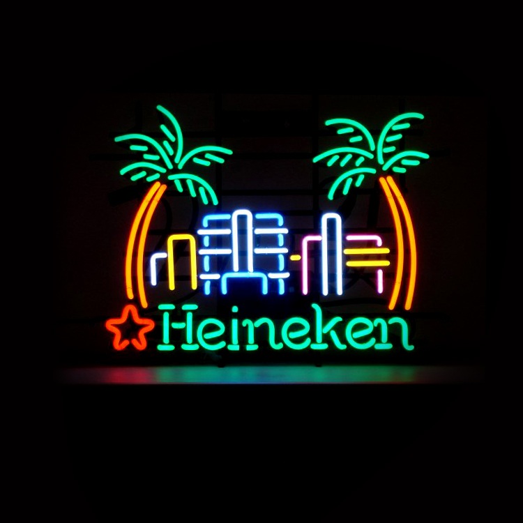 Heineken Beach City Retro Sign